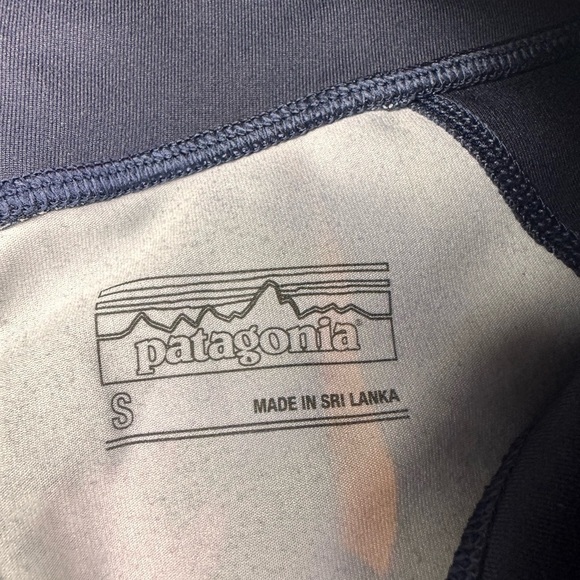 Patagonia Purple Pink Activewear Stretch Yoga Gym Capri Leggings Size Small - Picture 7 of 9